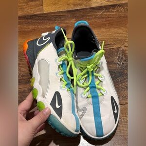 Nike Youth Baseball Turf Cleats Size 6Y Colorful Rubber Sole